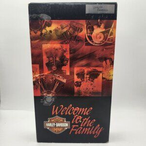 Harley Davidson Welcome To The Family VHS 1998 Motorcycle History Heritage Video